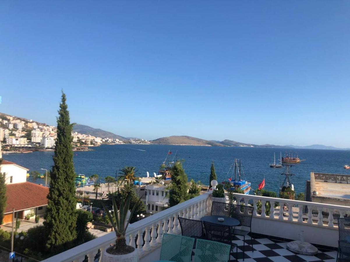Bistrica Hotel Sarande Bagian luar foto