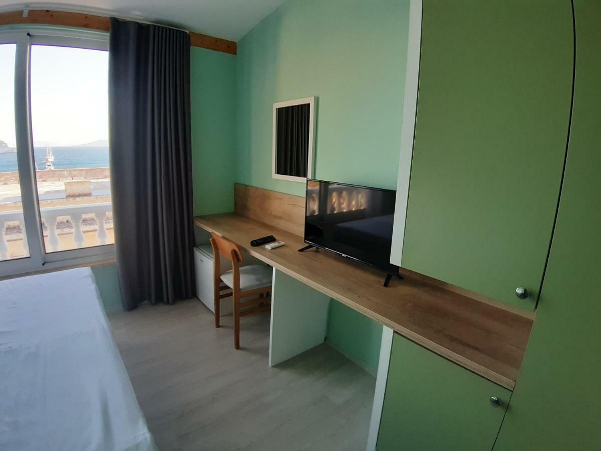 Bistrica Hotel Sarande Bagian luar foto