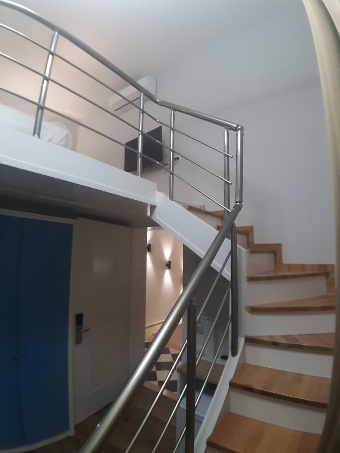 Bistrica Hotel Sarande Bagian luar foto