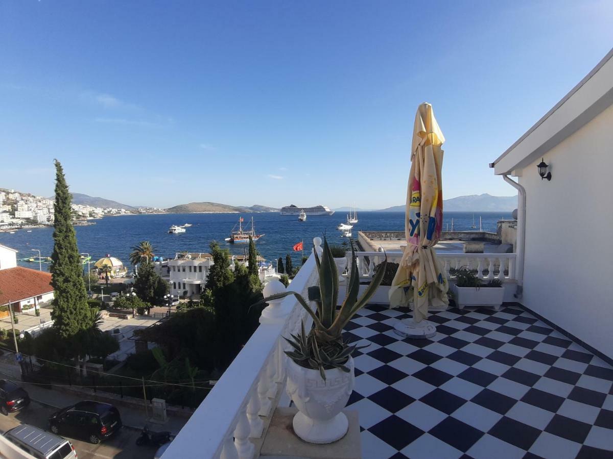 Bistrica Hotel Sarande Bagian luar foto