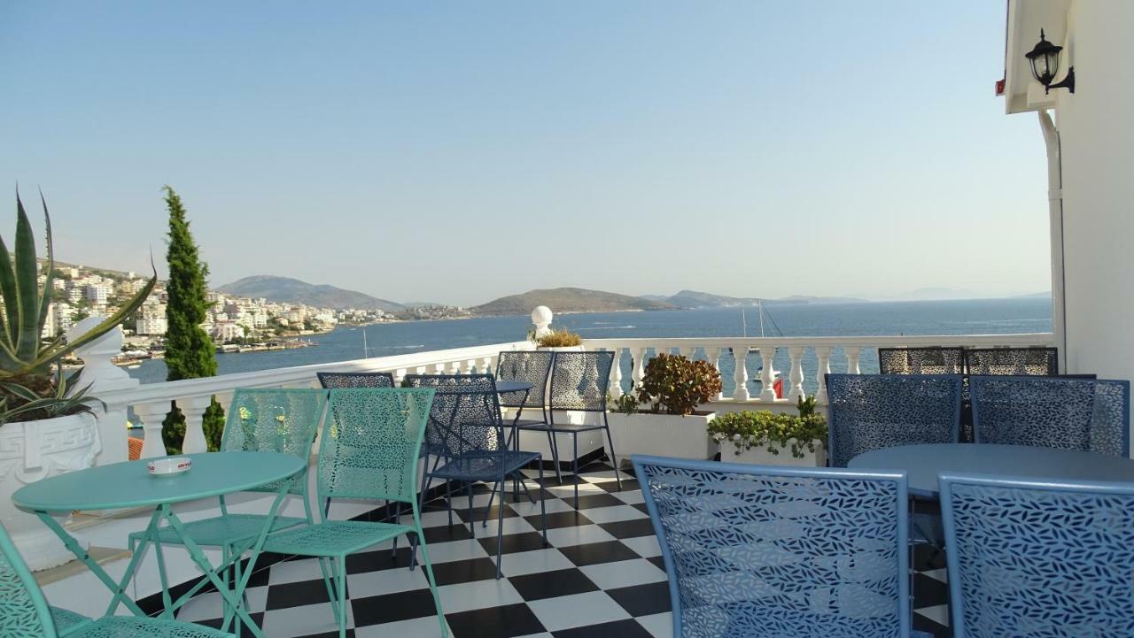 Bistrica Hotel Sarande Bagian luar foto