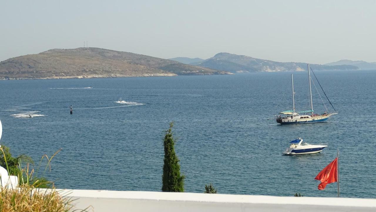 Bistrica Hotel Sarande Bagian luar foto