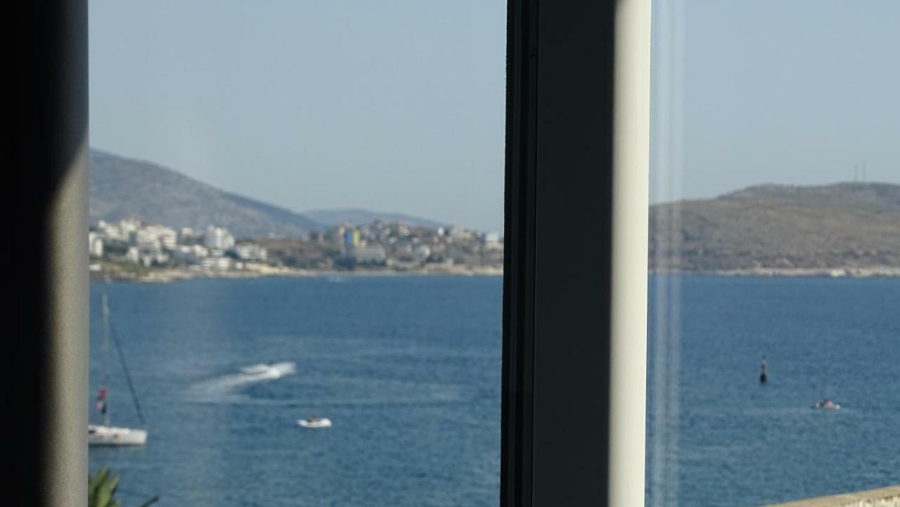 Bistrica Hotel Sarande Bagian luar foto