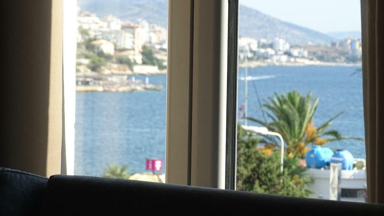 Bistrica Hotel Sarande Bagian luar foto