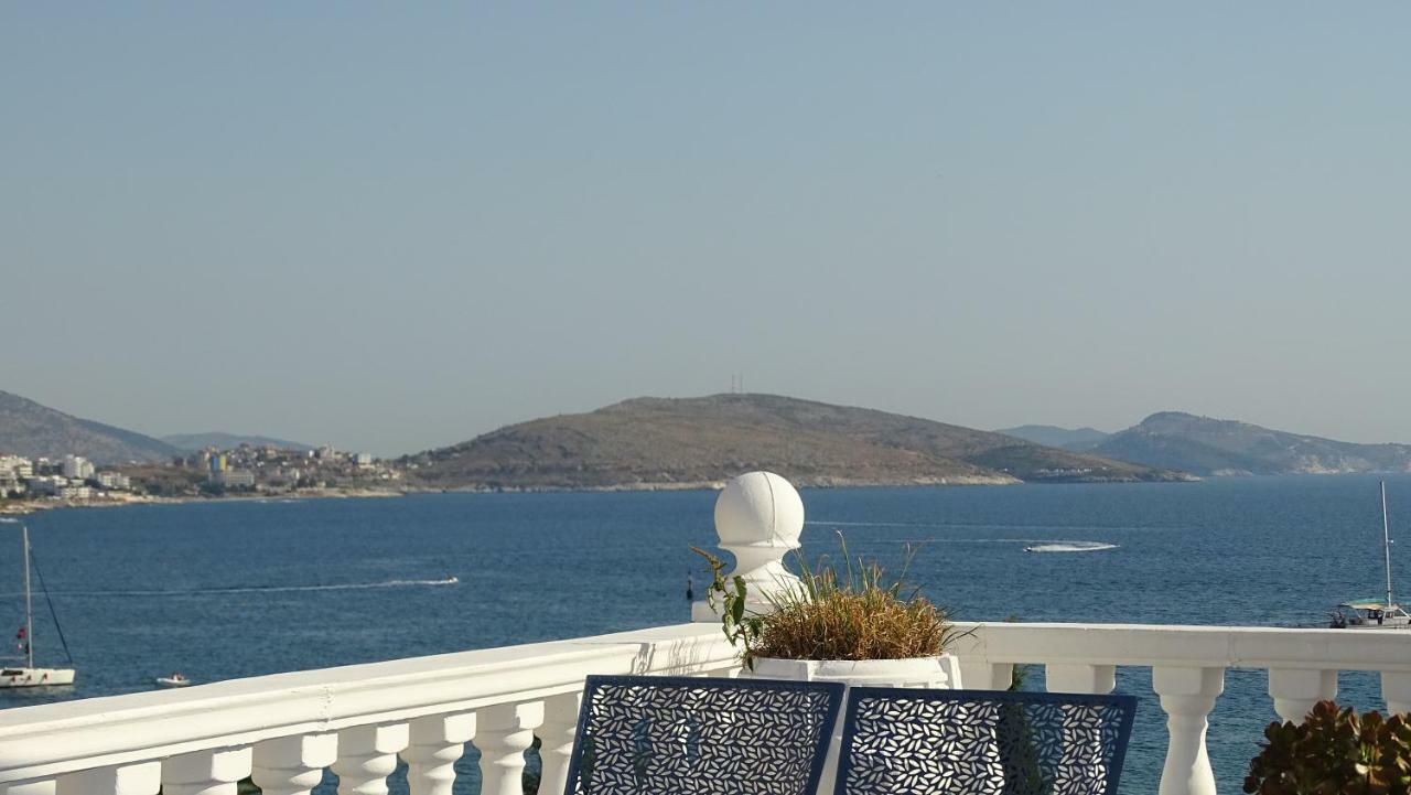Bistrica Hotel Sarande Bagian luar foto